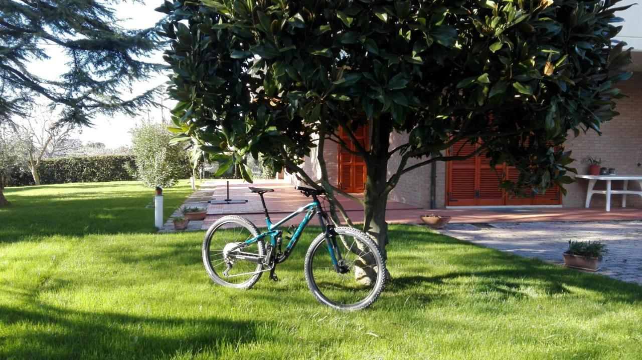 Ferienwohnung Country House Bike Friendly Famiglia Belleggia Porto SantʼElpidio Exterior foto